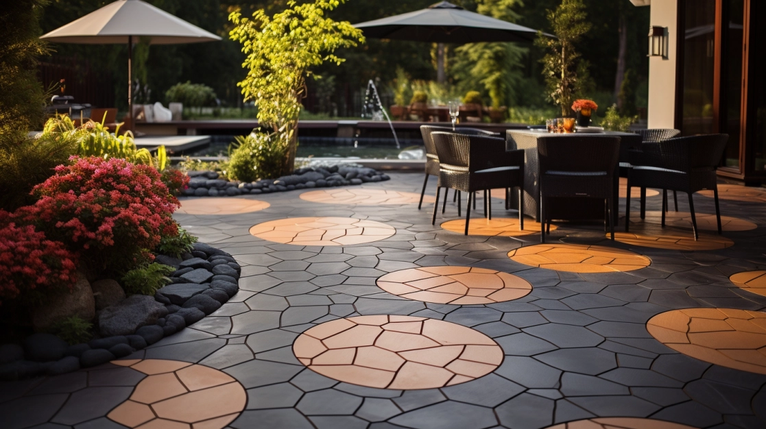 Pavimentación de zonas exteriores