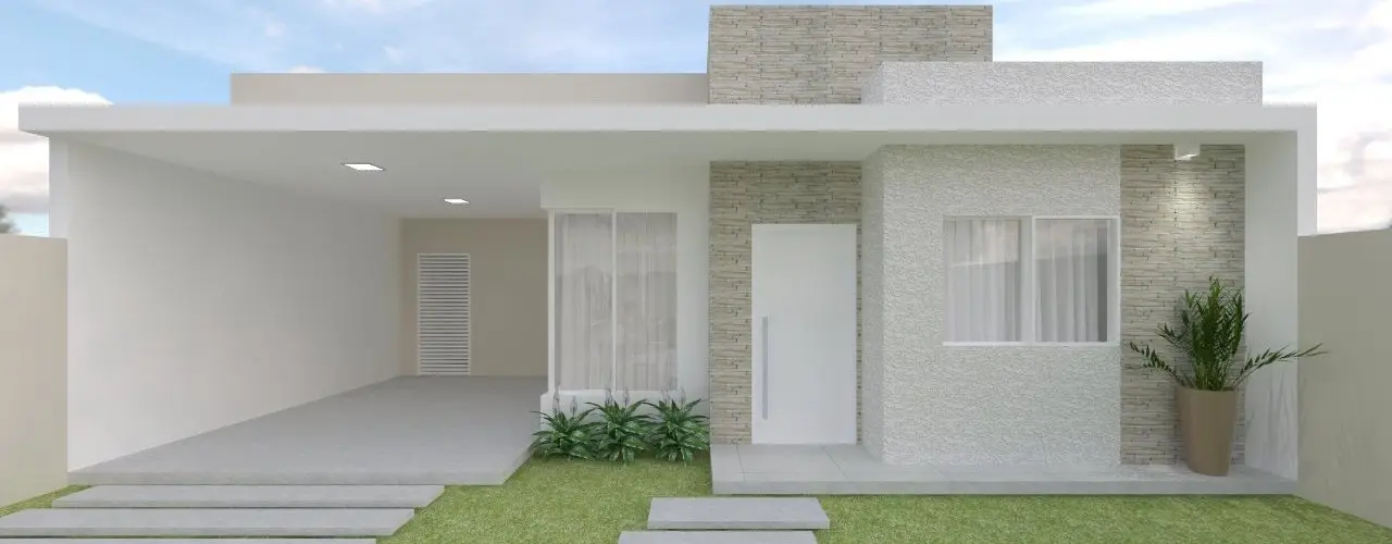 Entrada y fachada de vivienda reformada