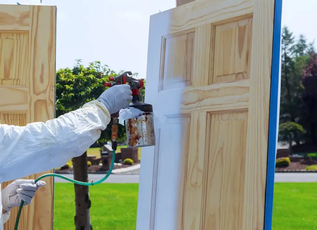 Cómo pintar una puerta de madera con pistola: Guía completa para pintar como un profesional