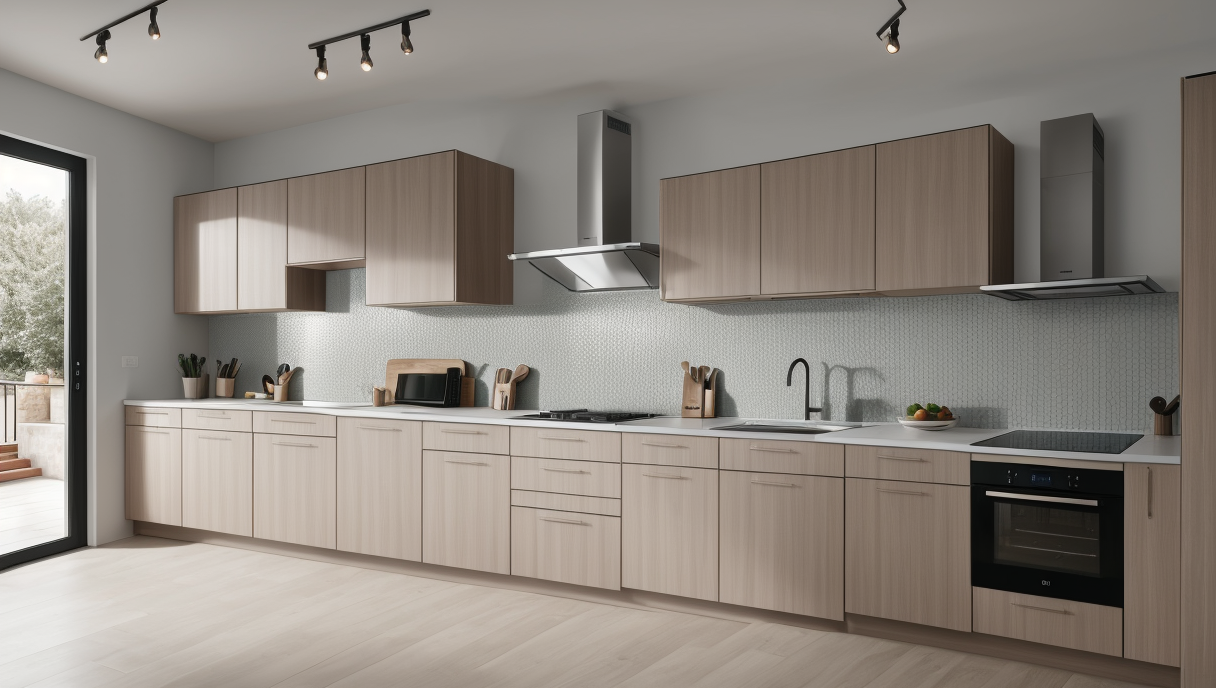 Tendencias diseño interiores en cocinas 2026 con muebles modulares y tecnología integrada
