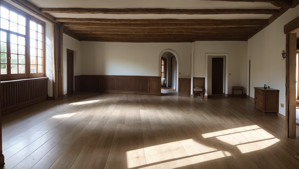 una casa modernizada con decoración acogedora