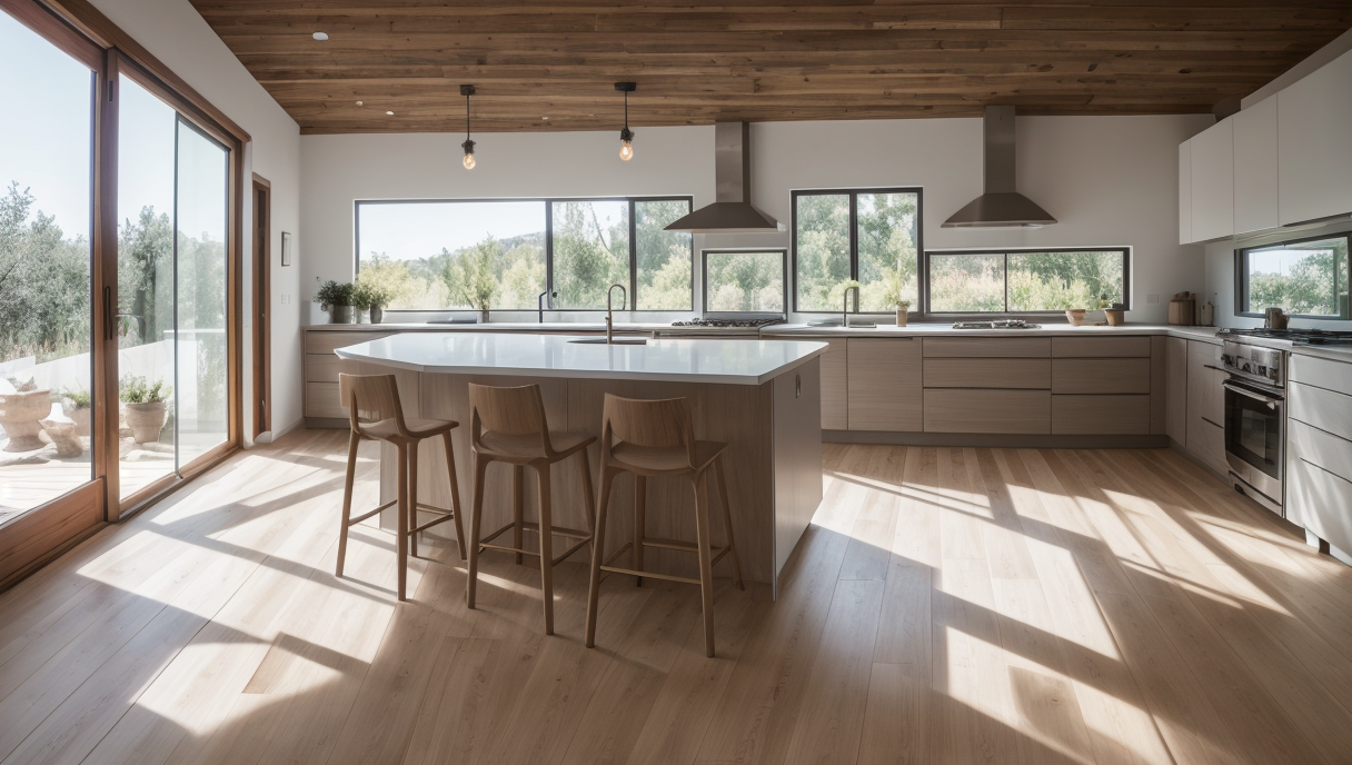 Un proyecto de renovación moderno con materiales ecológicos y tecnología domótica