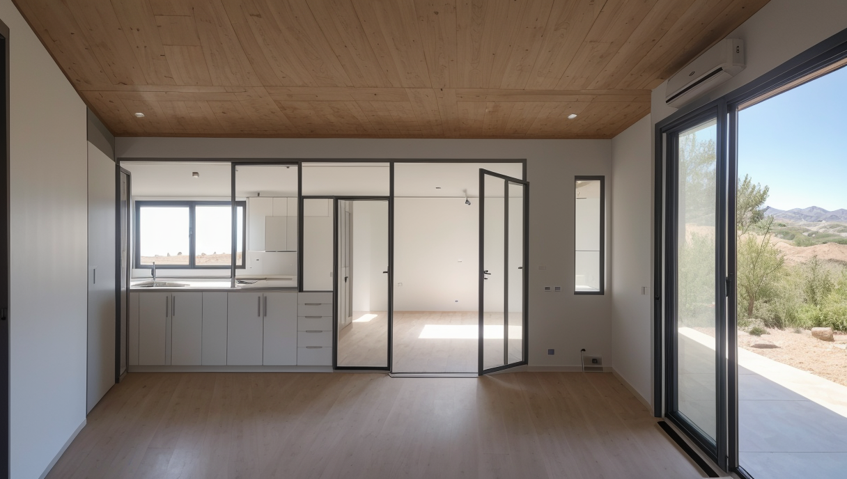 Unidades de viviendas modulares que se ensamblan en el lugar