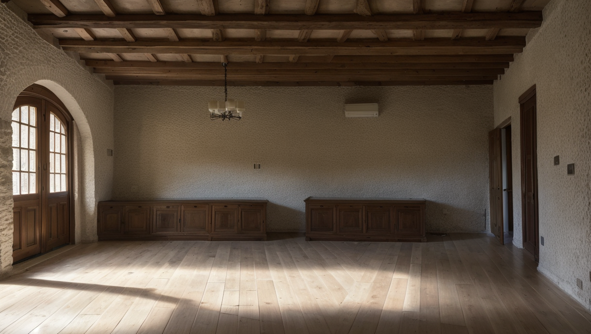 Una imagen detallada del proceso de renovación de una vivienda