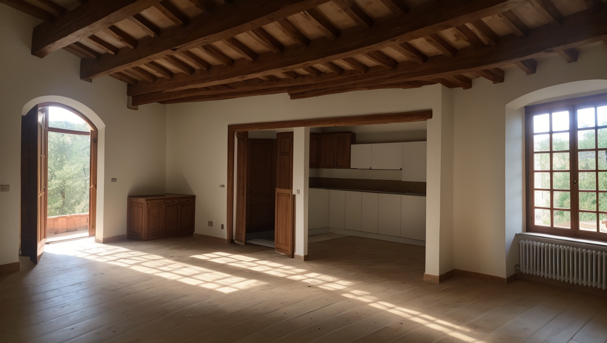 paneles solares en una vivienda