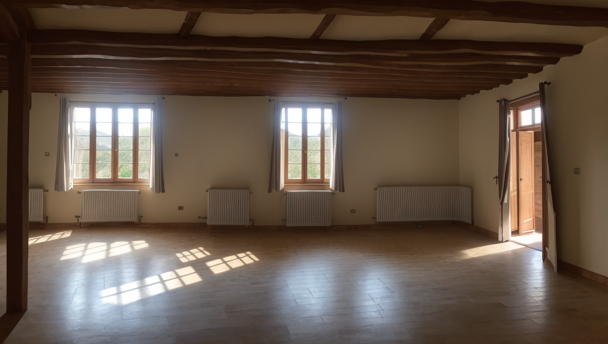 nueva vivienda con aislamiento térmico