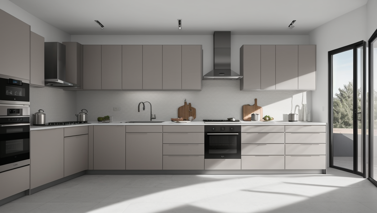 Cocina modernizada con nuevos electrodomésticos