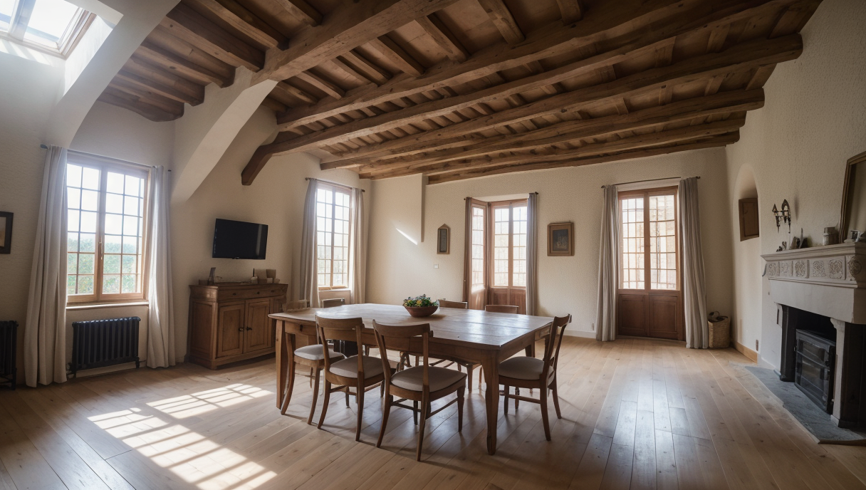 Habitación recién pintada