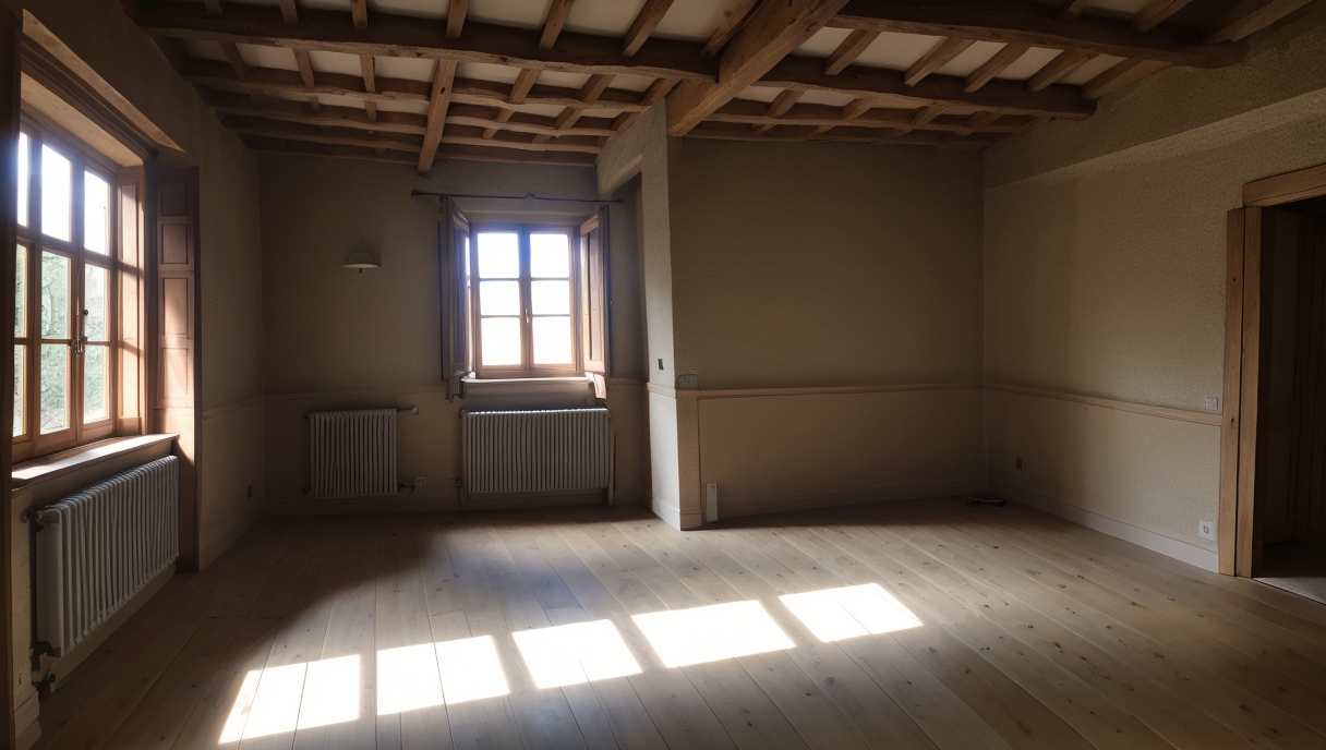 imagen de una casa en proceso de reforma