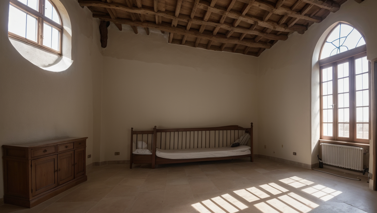 una casa moderna con acabados recién renovados