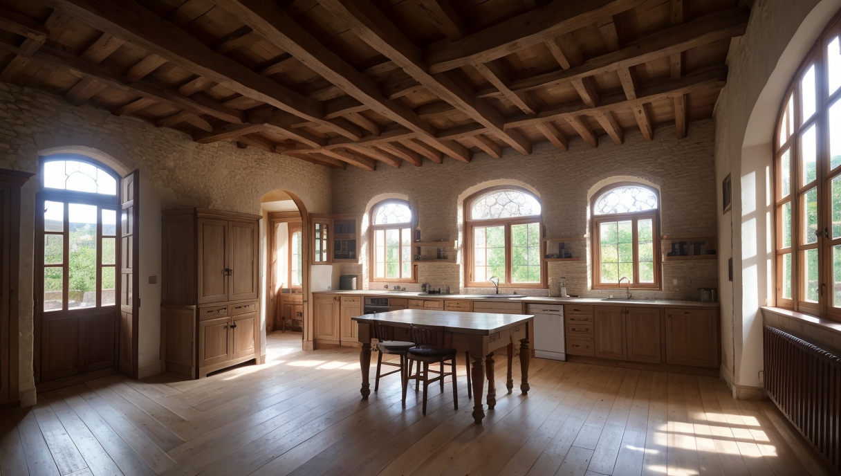 una casa con mejoras modernas en su diseño y decoración