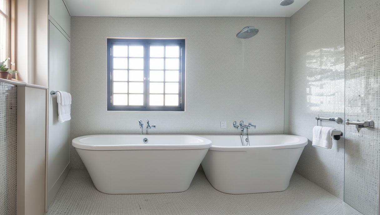 imagen de reforma de baño pequeño