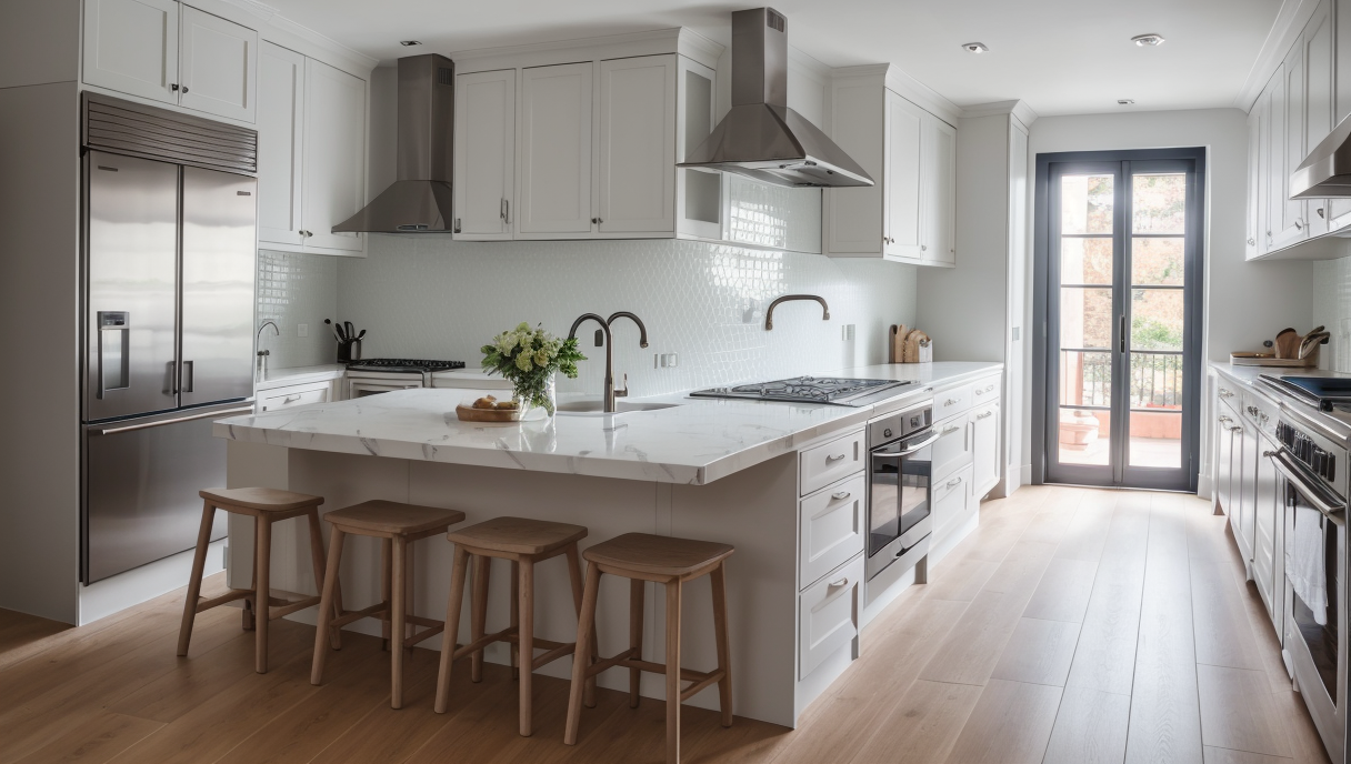 Cocina completamente renovada en Madrid