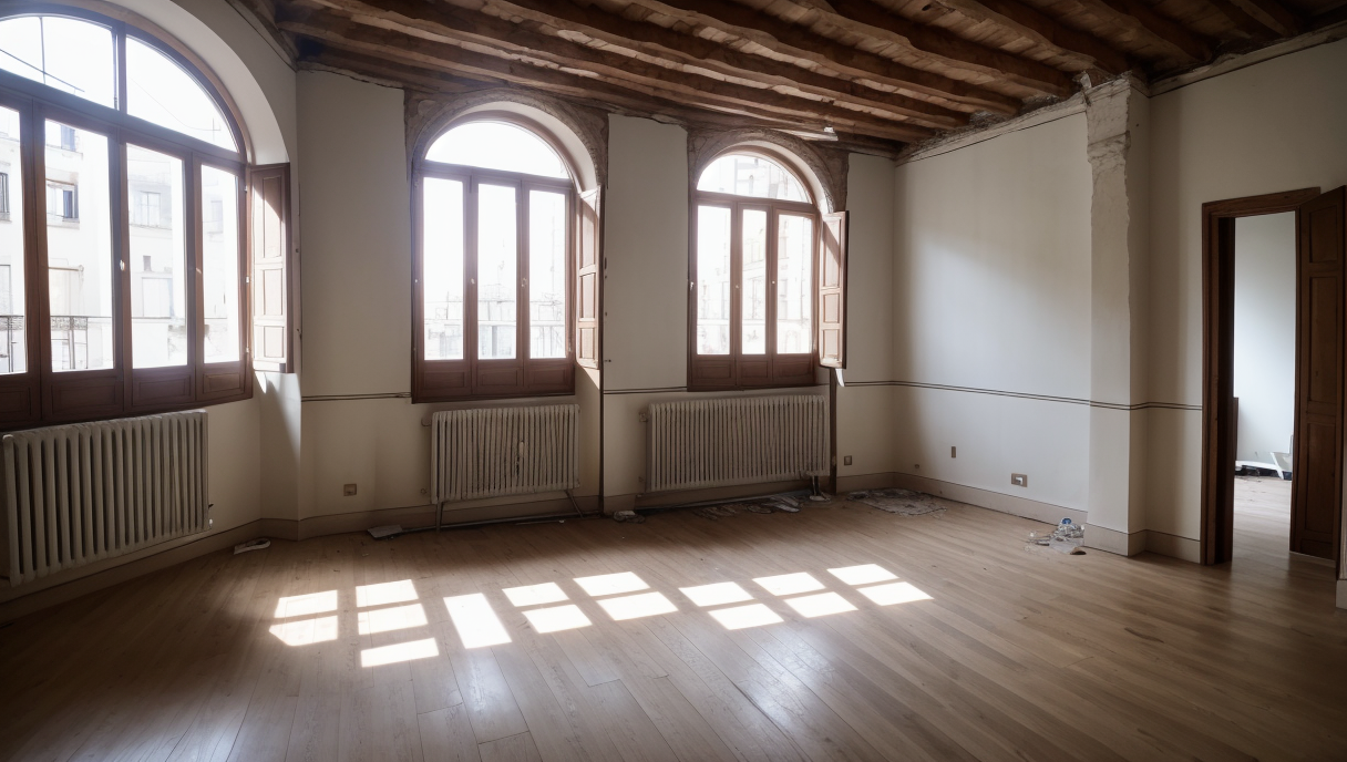 piso reformado en zona antigua