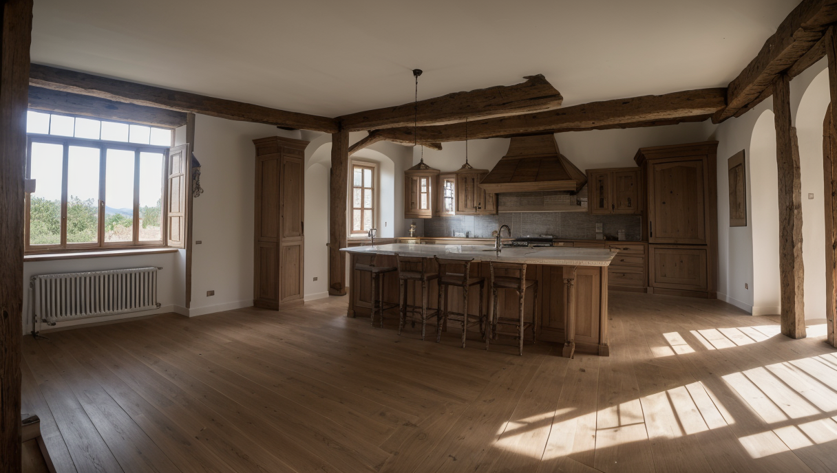 imagen de una vivienda moderna con tecnología integrada