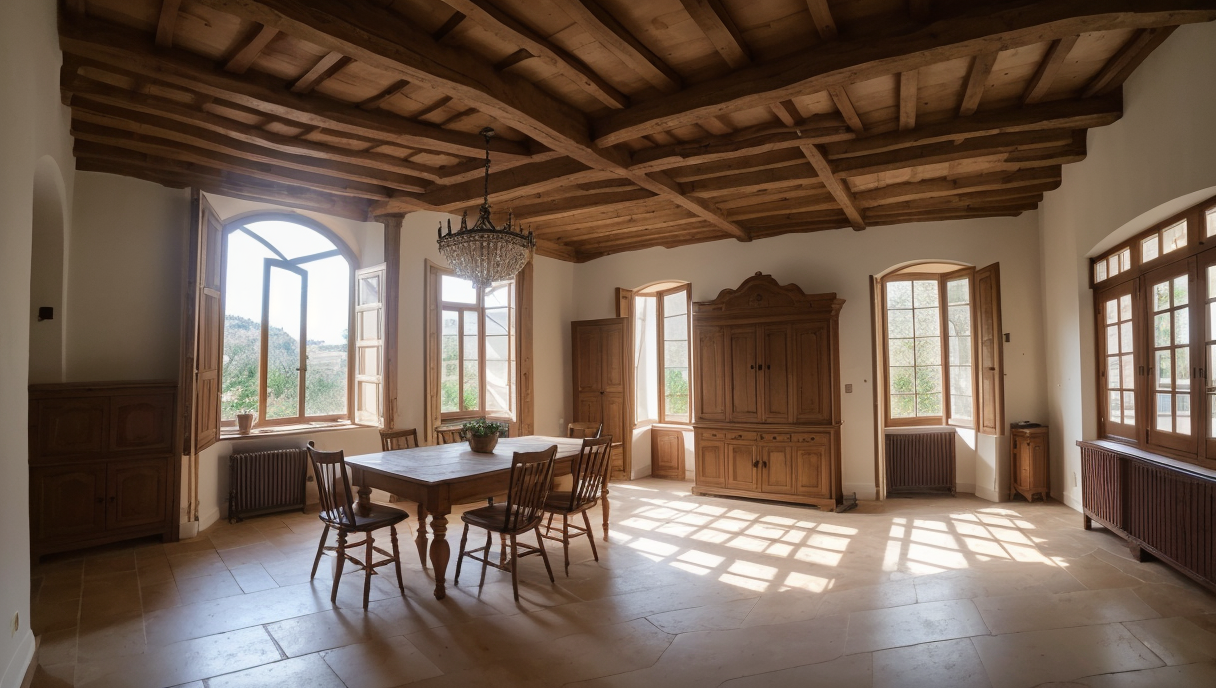 una casa rehabilitada lista para el alquiler