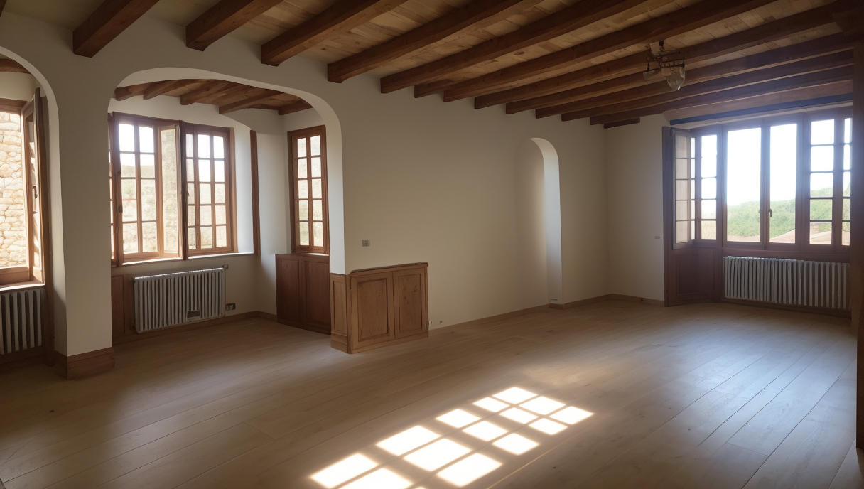 Fachada de vivienda rehabilitada