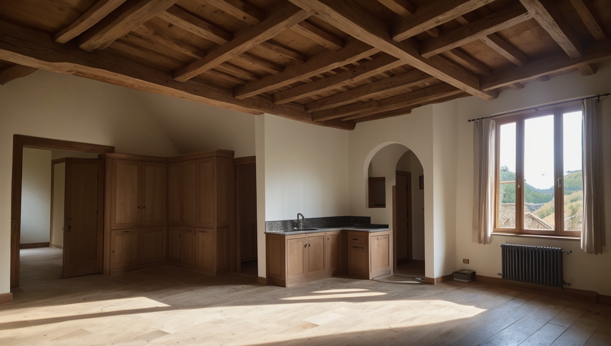 Una vivienda en proceso de reforma integral