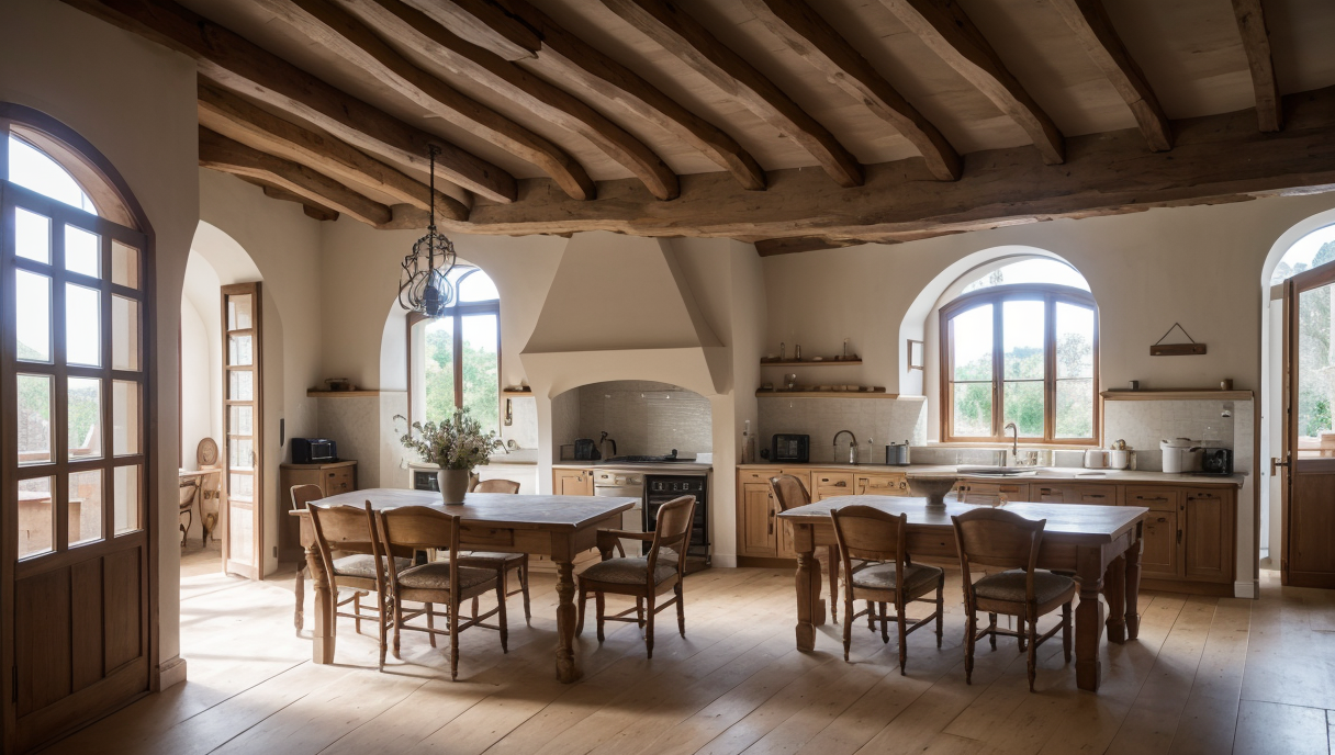 Fachada moderna con paneles solares y vegetación