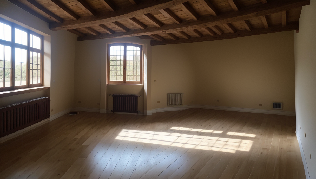 hogar con sistema aerotermia