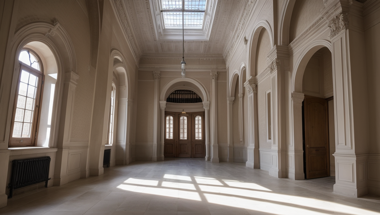 edificio antiguo con renovaciones modernas