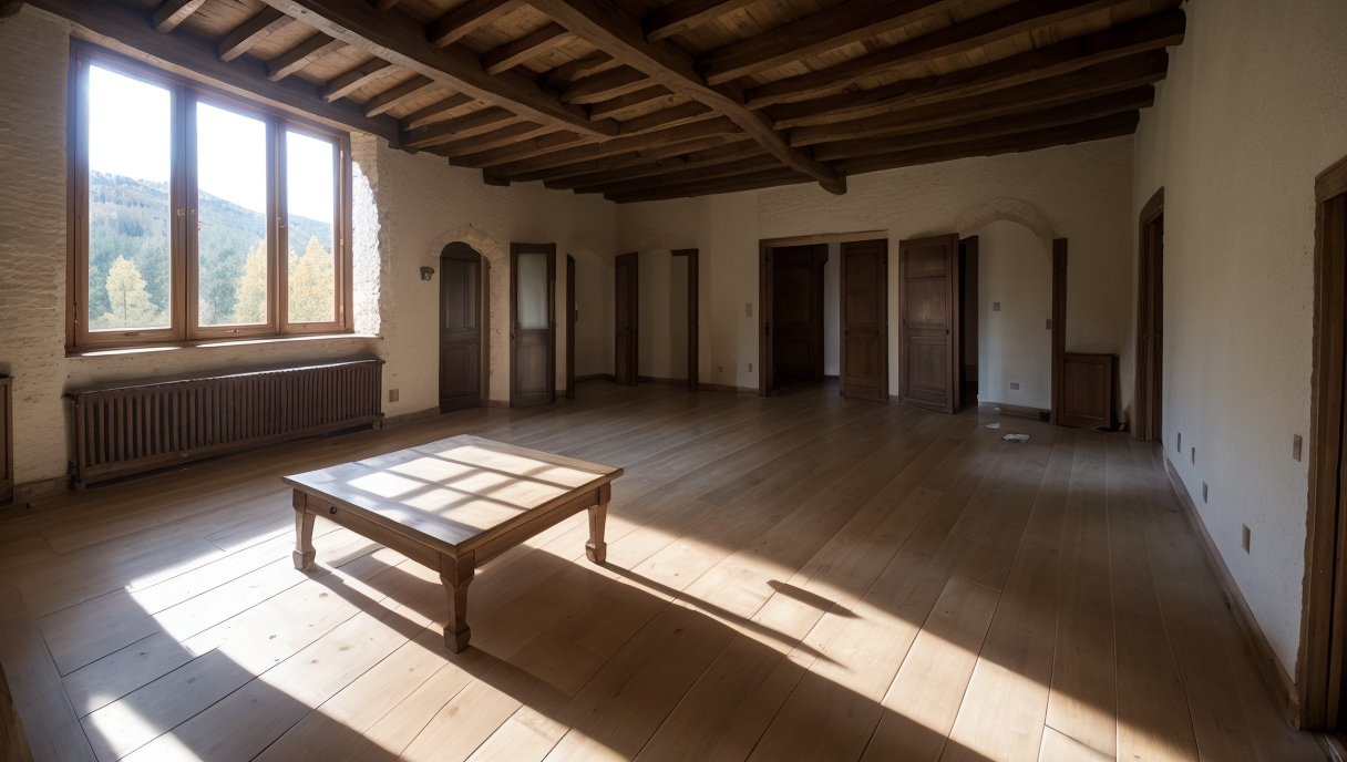 imagen de una vivienda con sistema de calefacción renovado