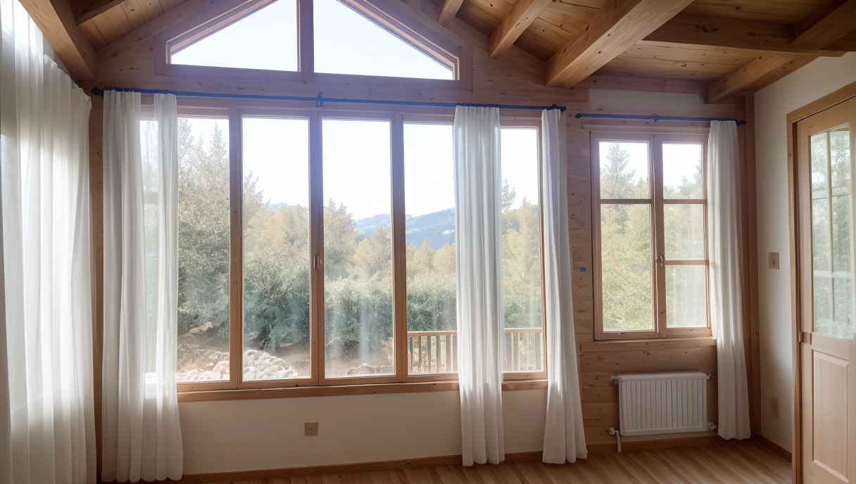 Ventanas eficientes energéticamente con aislamiento
