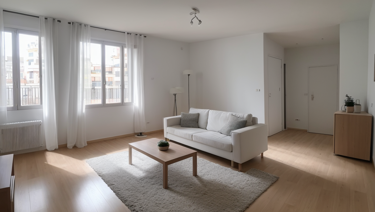 Un apartamento renovado con diseño moderno