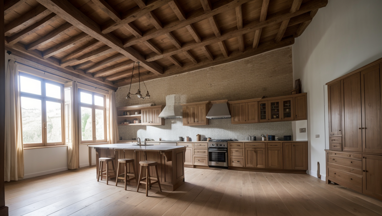 Una casa rehabilitada tras una reforma integral