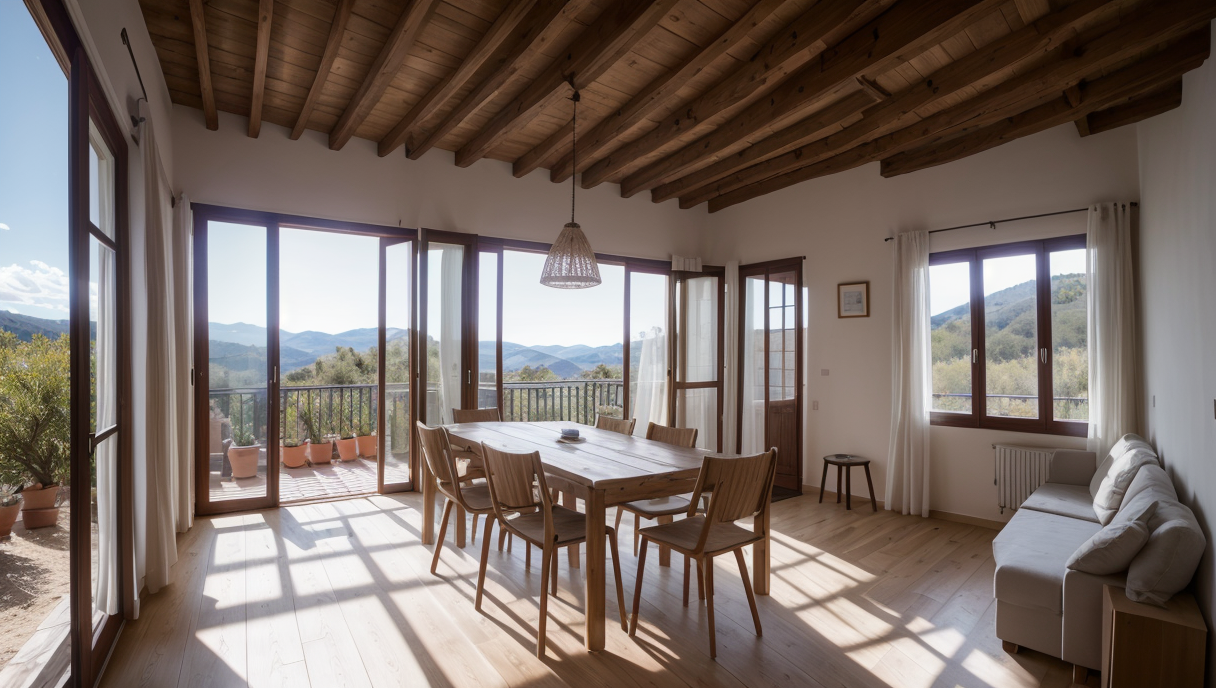 Vivienda renovada con mejora de energía
