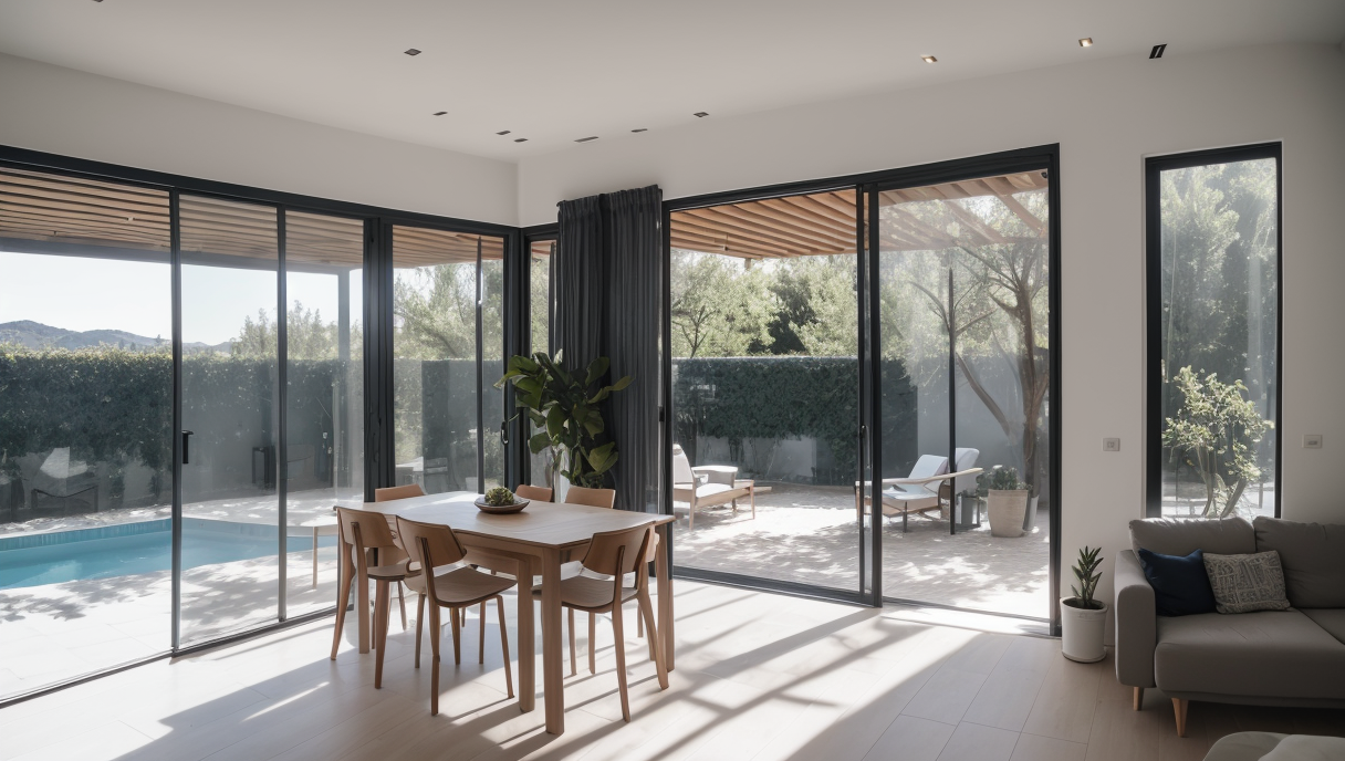 Vivienda con sistema de aerotermia