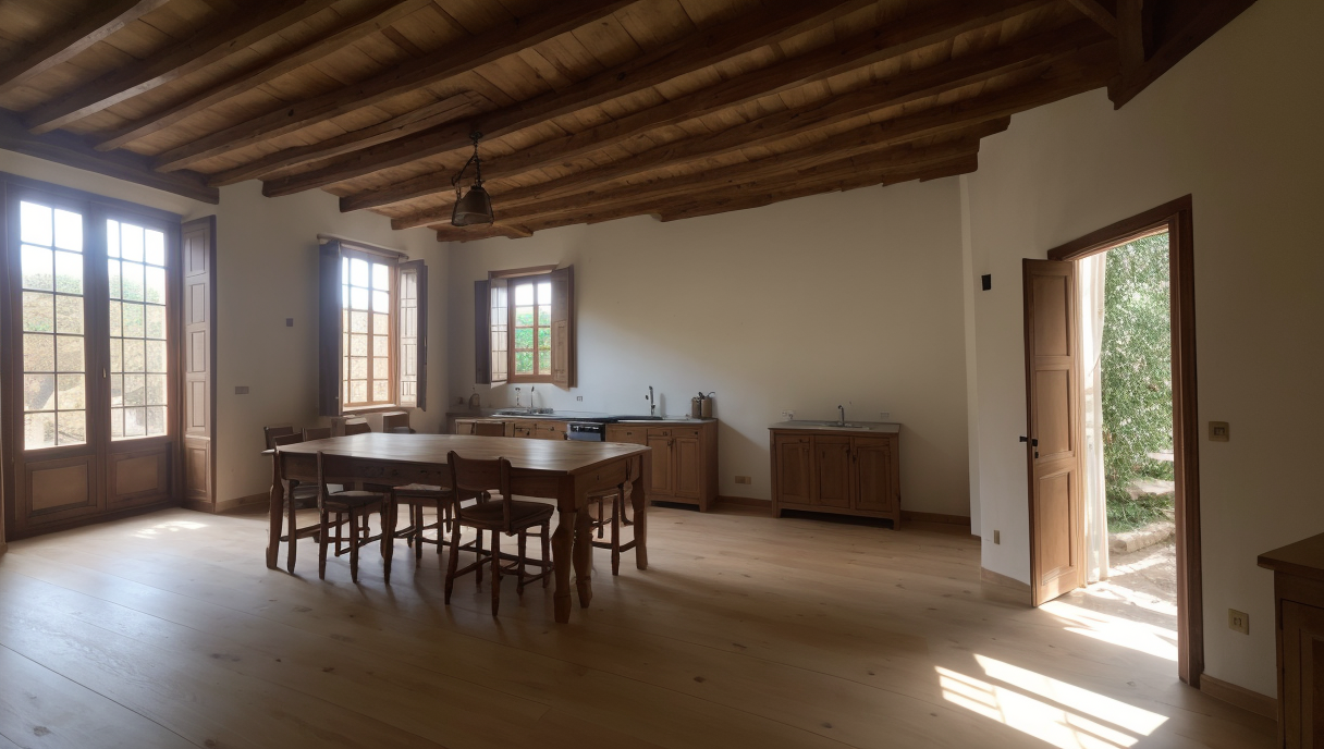 una habitación vacía lista para ser pintada