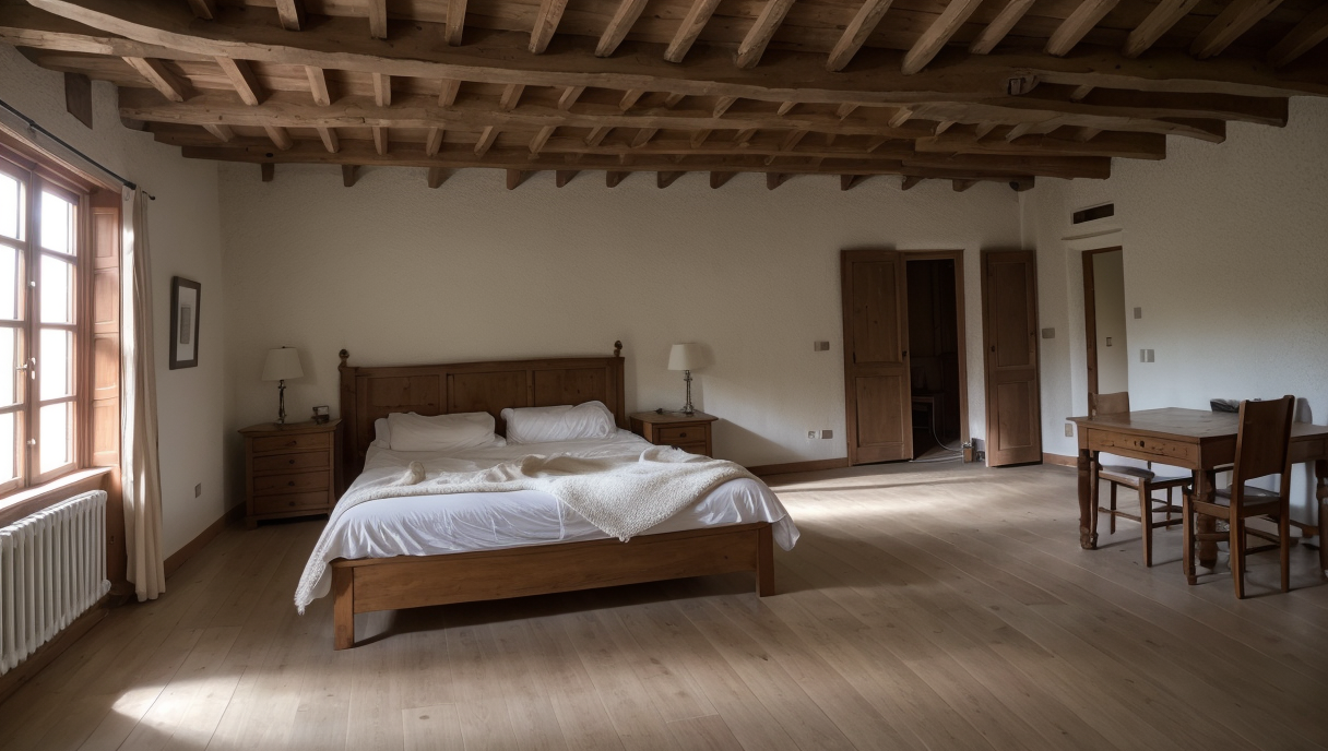 Casa antigua transformada en moderna