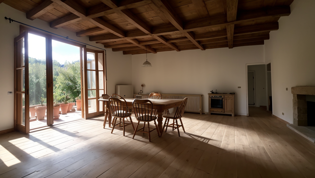 Mejoras funcionales en casa antigua