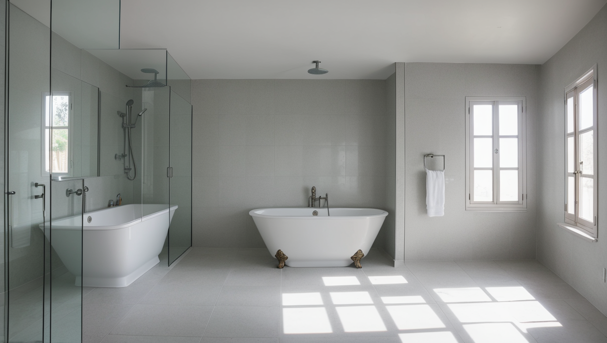 imagen de reforma de baño pequeño