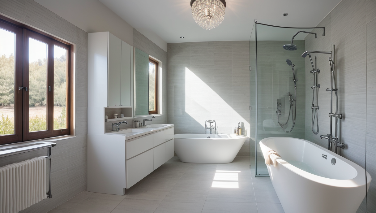 optimizar la iluminación para un baño pequeño