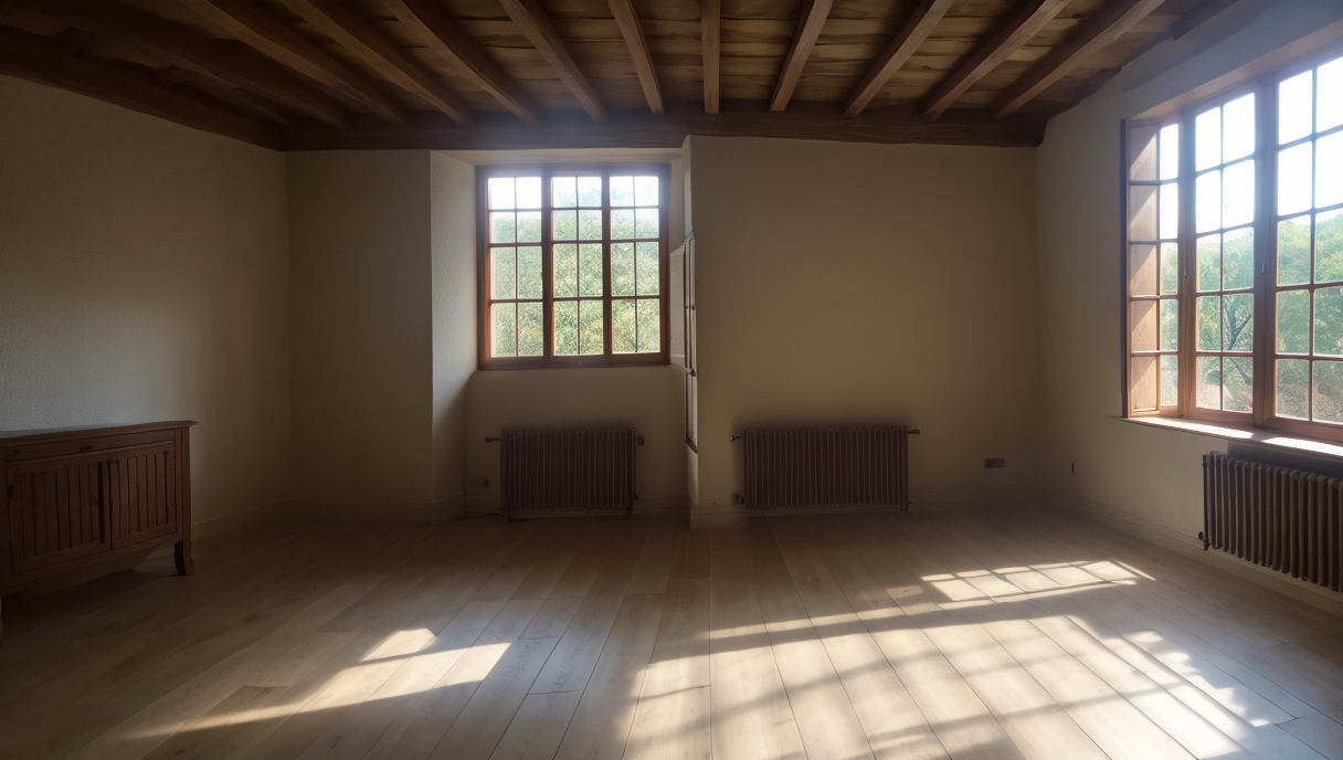 imagen de una casa rehabilitada que muestra mejoras en eficiencia energética