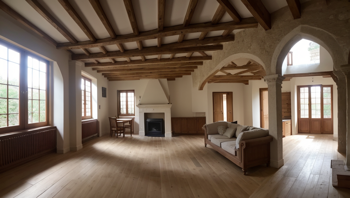 imagen de una casa con humedades