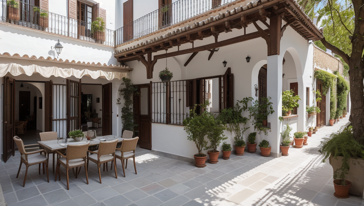 Imagen de una terraza renovada con nueva impermeabilización