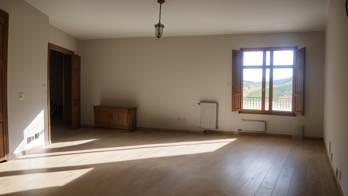 vivienda moderna con sistema de aerotermia instalado