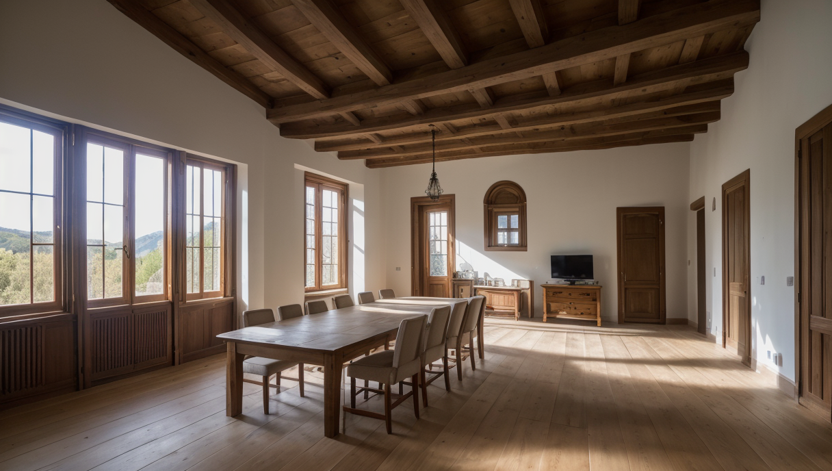 una vivienda rehabilitada con aislamiento térmico